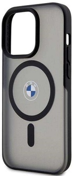 Etui plecki BMW MagSafe Signature do Apple iPhone 14 Plus Black (3666339121716)