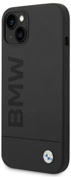 Etui plecki BMW MagSafe Signature do Apple iPhone 14 Plus Black (3666339072315)