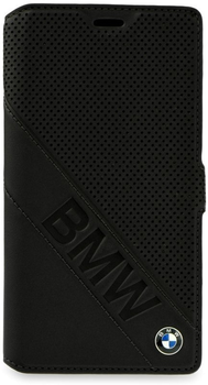 Etui z klapką BMW Signature Leather Booktype do Sony Xperia Z5 Black (3700740370544)