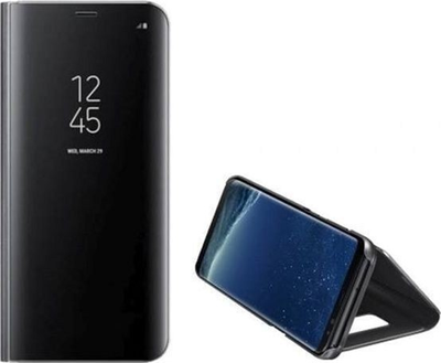Etui z klapką Anomaly Clear View do Samsung Galaxy A02s Black (5903919064161)