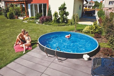 Басейн Azuro Rattan діаметр 5 м, висота 1,2 м 3EXB0339