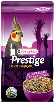 Полнорационный корм для австралийский длиннохвостых попугаев Versele-Laga Prestige Loro Parque Australian Parakeet Mix 1 кг (5410340222249)