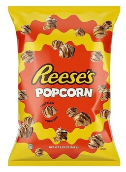Попкорн Reese's Peanut Butter Chocolate Drizzled Popcorn 149г