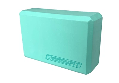 Блок для йоги EasyFit, Довжина 23 см, Ширина 15,5 см, Піна EVA, М'ятний