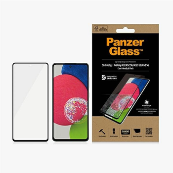Захисне скло Panzer Glass E2E Microfracture для Samsung Galaxy A52 /A52 5G/A53 5G антибактеріальне
