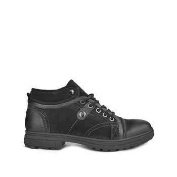 Ботинки зимние кожаные на меху черные, Berluti, 718511F-21M-MS134, 39