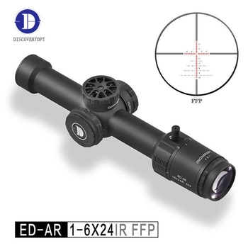 Приціл Discovery Optics ED-AR 1-6X24IR 30 мм