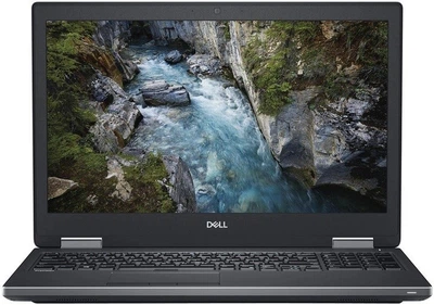 Ноутбук Dell Precision 7530 Black / Intel Core i7-8850H / RAM 16 ГБ / SSD 512 ГБ / nVidia Quadro P2000, 4 ГБ / Windows 10 Pro