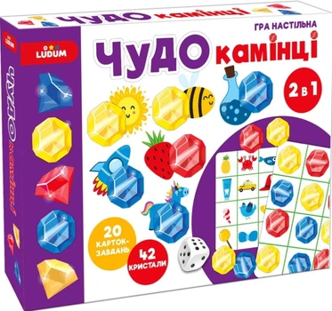 Игра настольная ЧУДО камушки Ludum ME5032-12