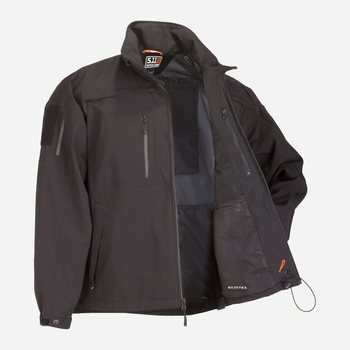 Куртка тактична для штормової погоди 5.11 Tactical Sabre 2.0 Jacket 48112 XXL Black (2006000042314)