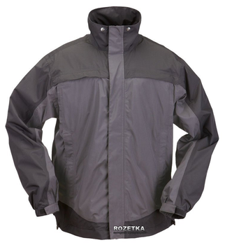 Куртка тактична для штормової погоди 5.11 Tactical TacDry Rain Shell 48098 S Charcoal (2000000201610)
