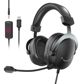 Навушники з мікрофоном Fifine H9 Black