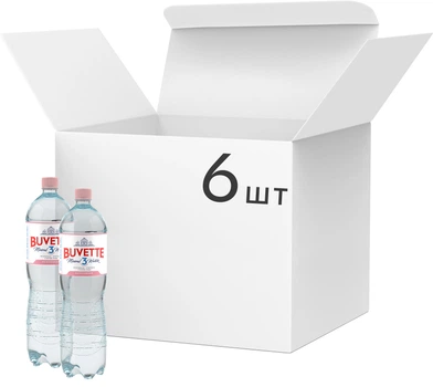 Упаковка негазированной воды Buvette Vital 1.7 л х 6 шт (4820115402904)
