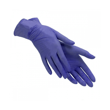 Нітрилові фіолетові рукавички Medicom SafeTouch Advanced Lavender, 100 шт