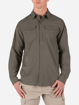 Сорочка тактична 5.11 Tactical Freedom Flex Woven Shirt - Long Sleeve 72417-186 M Ranger Green (2000980528615)