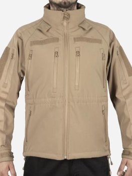 Куртка демисезонная тактическая MIL-TEC Softshell Plus 10859005 M Coyote (2000880212034)