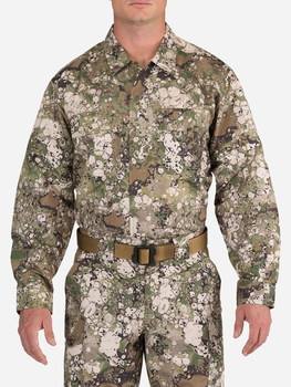 Тактическая рубашка 5.11 Tactical Geo7 Fast-Tac Tdu Long Sleeve Shirt 72465G7-865 3XL Terrain (2000980578368)