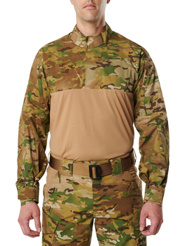Тактическая рубашка 5.11 Tactical Multicam Stryke Tdu Rapid Long Sleeve Shirt 72481-169 2XL Multicam (2000980574117)