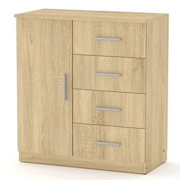 Комод 4+1А Компанит Дуб сонома (32679487)
