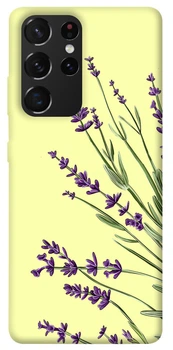 TPU чохол Demsky Lavender art для Samsung Galaxy S21 Ultra
