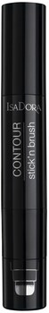 Bronzer IsaDora Contour Stick'n Brush SPF 30 36 Warm Mocha w sztyfcie 4.2 g (7317851248363)