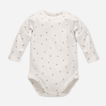 Body dla dzieci Pinokio Hello Longsleeve Bodysuit 74-76 cm Ecru (5901033291104)