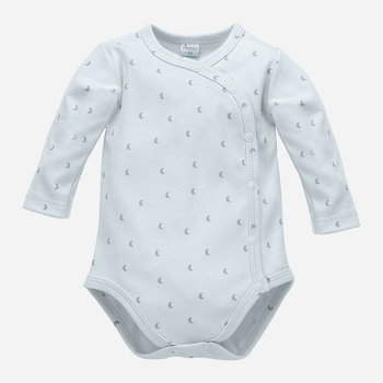 Боді дитяче Pinokio Hello Buttoned Longsleeve Bodysuit 74-76 см Blue (5901033291173)