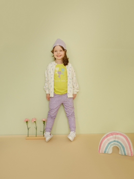 Демісезонна шапка дитяча Pinokio Lilian Bonnet 49-50 см Happy Violet (5901033305818)