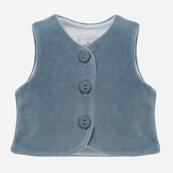 Дитячий жилет для дівчинки Pinokio Romantic Vest 68-74 см Синій (5901033288234)