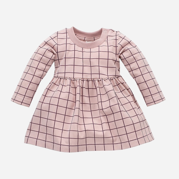 Sukienka dziecięca Pinokio Romantic Longsleeve Dress 74-80 cm Pink-Print (5901033289088)