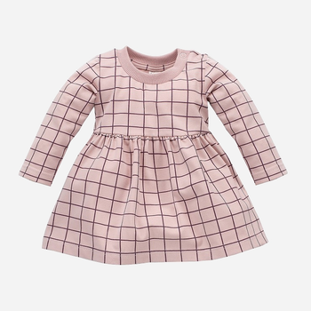 Сукня дитяча Pinokio Romantic Longsleeve Dress 74-80 см Pink-Print (5901033289088)