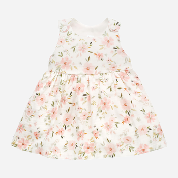 Sukienka dziecięca dla dziewczynki w kwiaty Pinokio Summer Garden Dress Sleeveless 74-76 cm Ecru (5901033302251)