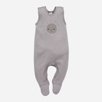 Kombinezon dziecięcy Pinokio Hello Sleepsuit 56 cm Grey (5901033292491)