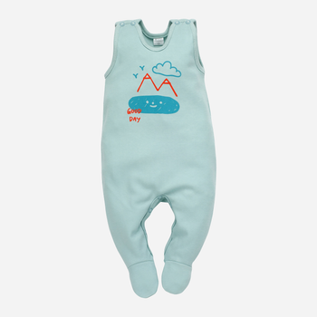 Kombinezon dziecięcy Pinokio Orange Flip Sleepsuit 56 cm Green (5901033308604)