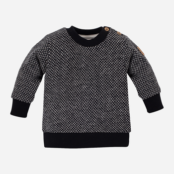 Sweter chłopięcy elegancki Pinokio Le Tigre Sweater 74 cm Czarny (5901033279874)