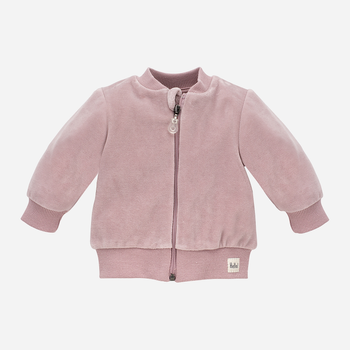 Bluza dla dziewczynki rozpinana bez kaptura Pinokio Hello Zipped Sweatshirt 74-76 cm Różowa (5901033290893)