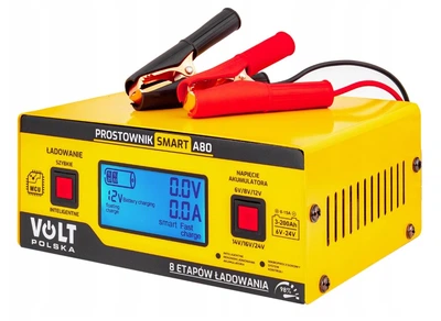 Умное зарядное устройство Volt Polska Smart A80 AGM GEL 6V/12V/24V 15A