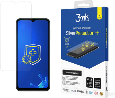 Захисна плівка 3MK SilverProtection+ для Samsung Galaxy M13 5G антибактеріальна (5903108516389)