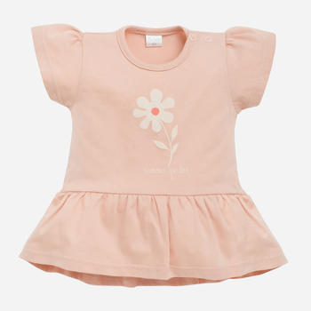 Tunika dziecięca dla dziewczynki Pinokio Summer Garden Tunic Shortsleeve 80 cm Różowa (5901033302374)