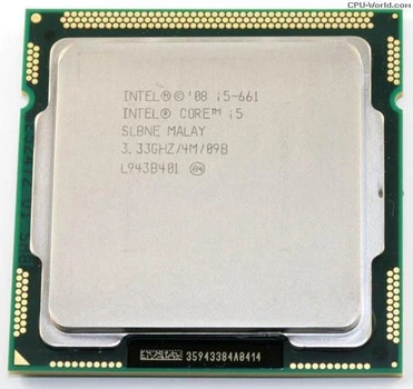 Процесор Intel Core i5 661 (CM80616004794AA) (s1156, 4T, 3.6 ГГц) Б/в