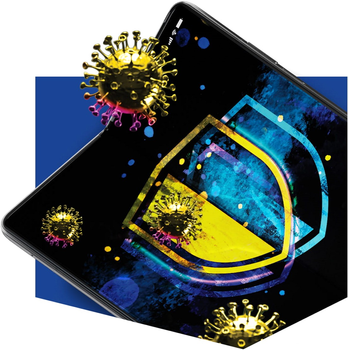 Захисна плівка 3MK SilverProtection+ для Samsung Galaxy Z Flip 3 5G антибактеріальна (5903108436861)