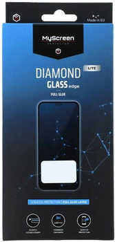Захисне скло MyScreen Diamond Glass Edge Lite FG для Samsung Galaxy A54 SM-A546 Black (5904433215305)