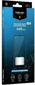 Захисне скло MyScreen Diamond Glass Edge Lite FG для Samsung Galaxy S21 FE Black (5901924997580)