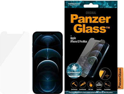 Захисне скло Panzer Glass Standard Super+ Antibacterial для Apple iPhone 12 Pro Max (5711724027093)
