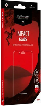 Szkło hybrydowe MyScreen ImpactGlass do Apple iPhone 13 Pro Max czarne (5901924998013)