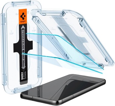 Szkło hartowane Spigen Ez Fit do Samsung Galaxy S23 Plus 2 szt (8809896743099)