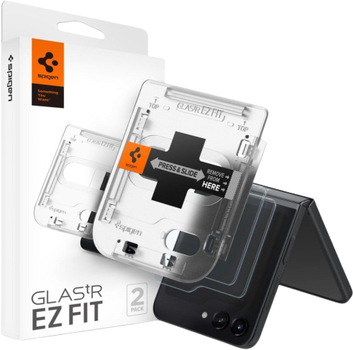 Szkło hartowane Spigen Ez Fit do Samsung Galaxy Flip 5 2 szt (8809896748780)