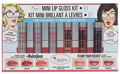 Набор мини-блесков The Balm Gloss Kit V1, 7.2 мл (8182)