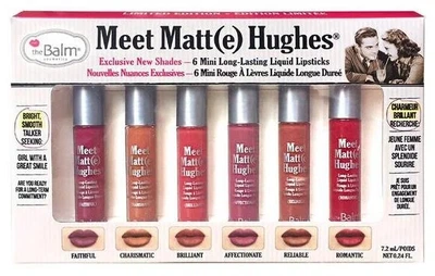 Набор мини блесков для губ The Balm Meet Matte Hughes Mini Kit 02, 7.2 мл (8176)