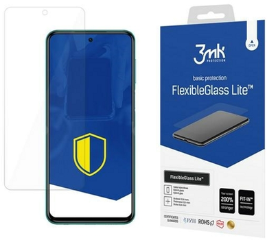 Скло 3MK FlexibleGlass Lite для Xiaomi Redmi Note 9 Pro Hybrydowe Lite (5903108277518)